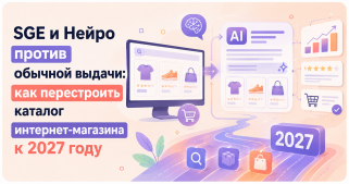 SGE и Нейро против обычной выдачи: как перестроить каталог интернет-магазина к 2027 году