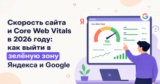 Скорость сайта и Core Web Vitals в 2026 году: как выйти в зелёную зону Яндекса и Google