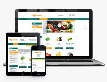 Сайт компании "Риддер". Продажа и доставка продуктов питания и товаров первой необходимости в розницу и оптом 